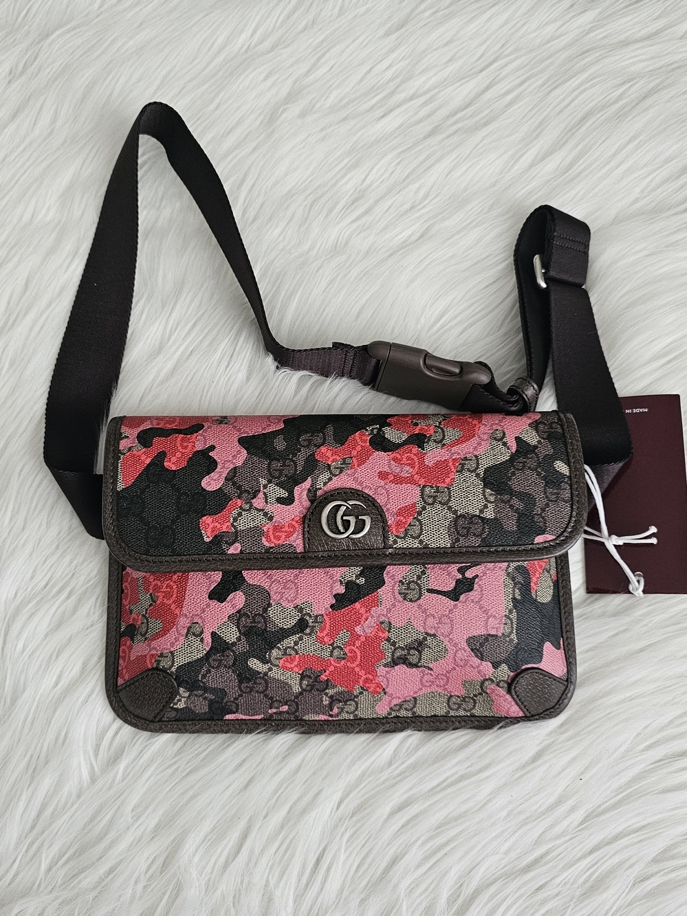 Gucci Camouflage Ophida Belt Bag